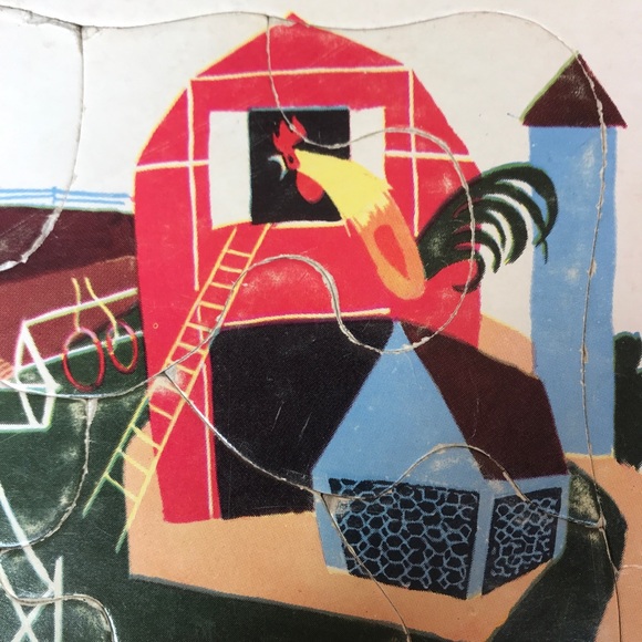 5 Vintage Playskool board puzzles - Picture 6 of 11